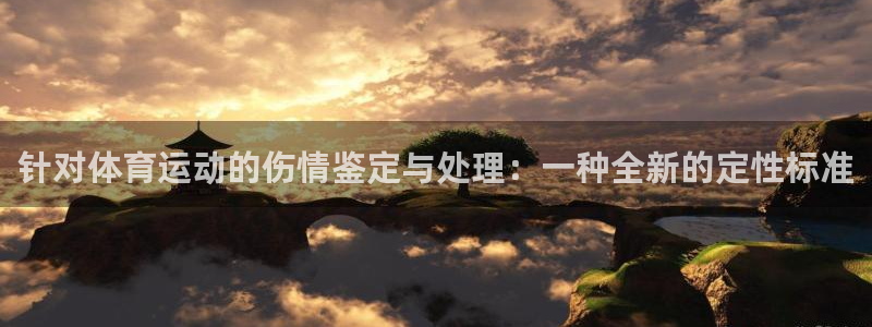 三亿体育网：针对体育运动的伤情鉴定与处理：一种全新的定性标准