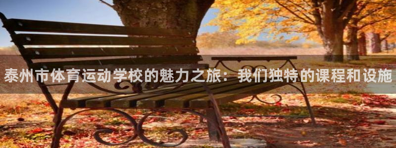 三亿体育：泰州市体育运动学校的魅力之旅：我们独特的课程和设施