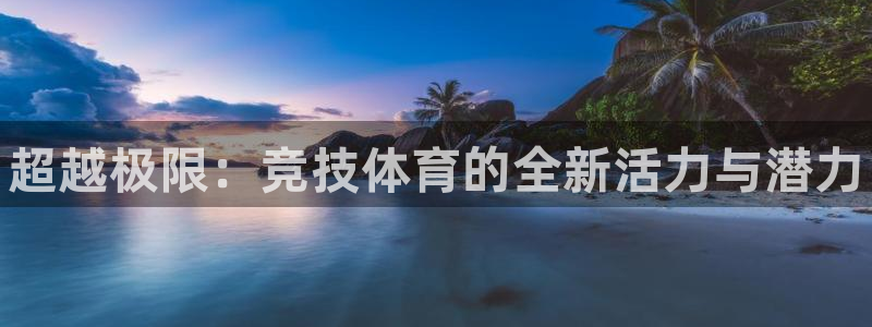三亿体育网：超越极限：竞技体育的全新活力与潜力